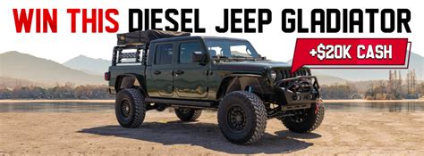 builtusa.com win a jeep|WIN THIS JEEP® GLADIATOR PLUS $20,000 CASH .